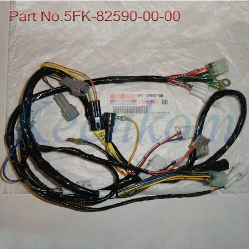 5FK-82590-00-00 Wire Harness Complete Wiring System For Yama-ha Banshee 2002 2003 2004 2005 2006