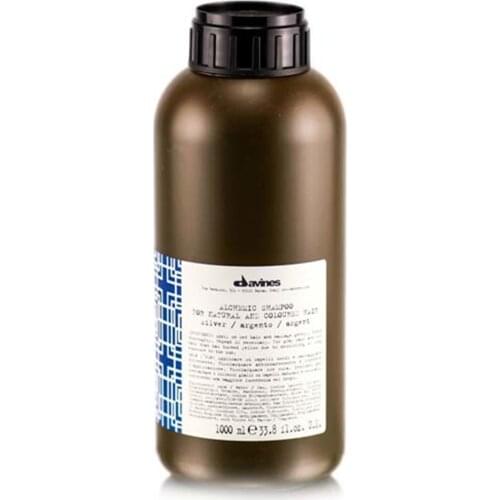 Davines Color Protect and Revitalize Shampoo for Gray and Platinum Hair - Alchemic Silver 1000 ml