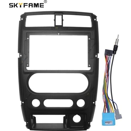 SKYFAME Car Frame Cable For SUZUKI Jimny 2007-2016 Screen Dask Kit Fascia Frame