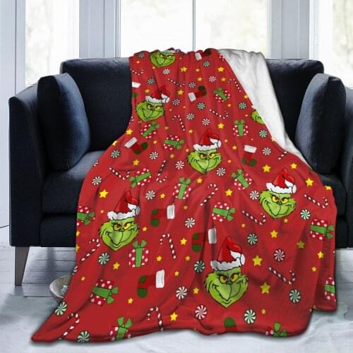 Ultra Soft Sofa Blanket Cover Blanket Cartoon Cartoon Bedding Flannel plied Sofa Bedroom Decor for Children and Adults 30