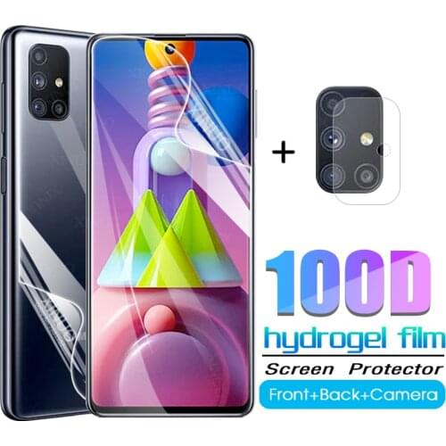 Front back hydrogel film protective for samsung Galaxy M51 camera screen protector for samsung M51 M 51 51M SM-M515F glass film