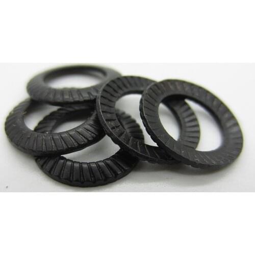 100PCS M3 M4 M5 M6 M8 M10 M12 DIN9250 Washers 65Mn Lock washers with doule faced printing