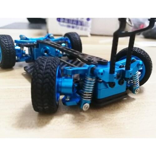 2 Pcs Aluminum Suspension Shock Absorbers for WLtoys K969 K989 P929 1/28 RC Car Accessories