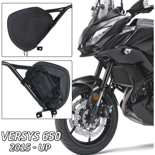 2016 2017 2018 Motorcycle Crash Bar Bags Waterproof Repair Tool Placement Bags FOR KAWASAKI VERSYS 650 Versys650 2015-up