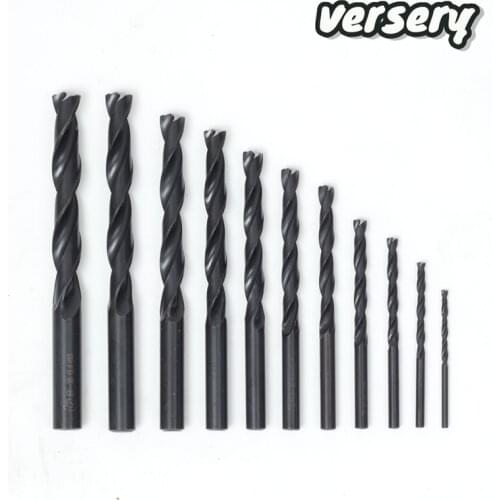 3-13.5mm HSS Nitride straight shank twist drill bits set metalworking toolsStainless steel aluminum alloy steel plate hole drill