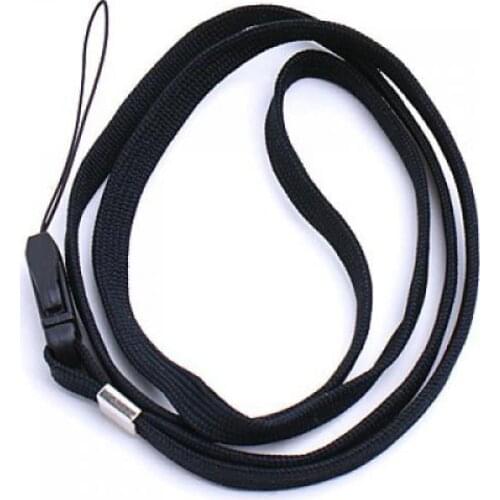 5pcs 16'' Black Neck Strap Lanyard for Mp3 Mp4 Player Camera Phone ID Card