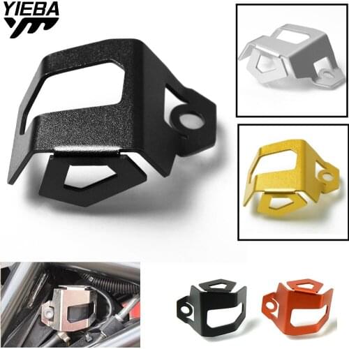 Motorcycle Accessories CNC Rear Brake Fluid Reservoir Guard Cover Protector FOR BMW F650GS F800GS F 800 GS 08-12 DUCATI MTS1200