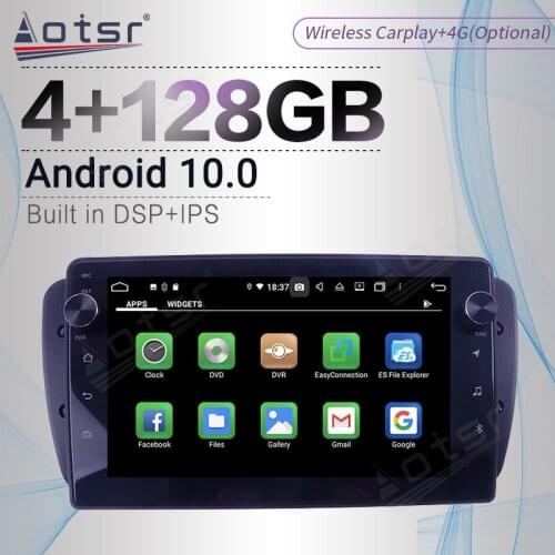Carplay 4+128G For Seat Ibiza 6j 2009 - 2015 Android Radio Tape Recorder Car Multimedia Player Stereo Head Unit GPS Navi No 2din