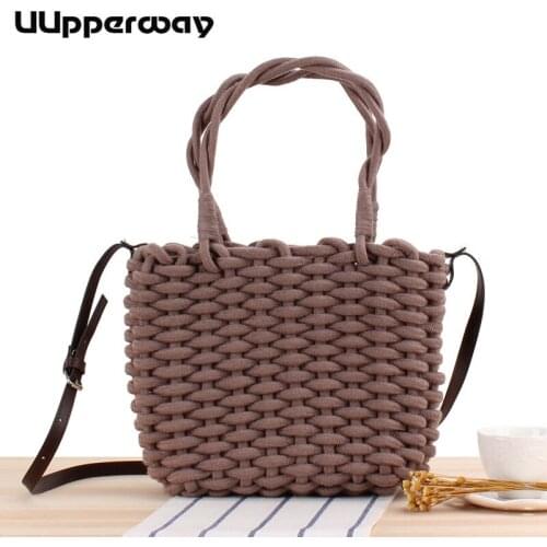 JIN QIAO ER Women's Gray Bags