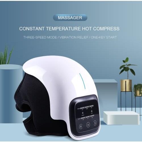 Smart Knee Massager Heating Press Therapy Touch Screen Physiotherapy Instrument Rehabilitation Relief Leg Massage Health Care