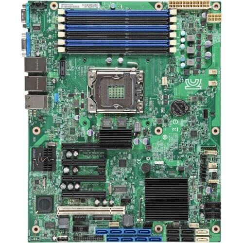 S1400FP2 for Intel Server Motherboard S1400FP Family two NICs LAN Ports 2x 1GbE