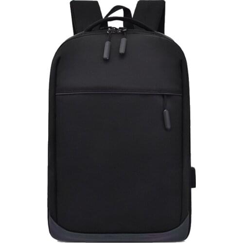 2PCS / LOT New Laptop Backpack USB Charging Men Business Packbag Multilayer High Capacity Travel Backpack Knapsack