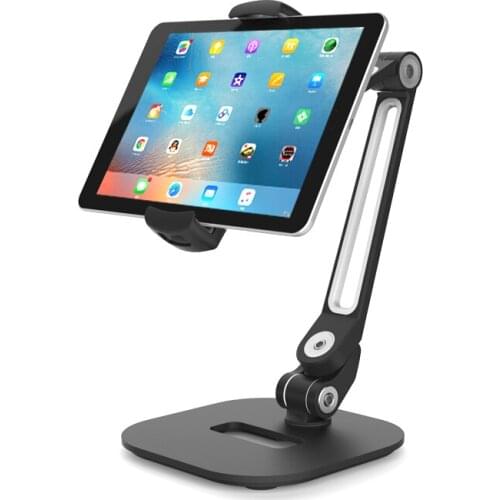 Tablet Holder Lazy Bed Desk Stand for iPad Mini Pro 12.9 Adjustable Long Arm 4.7-12.9 Inch Cell Phone Support Tiktok Live Mount