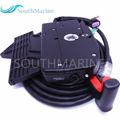 881170A13 Boat Motor Side Mount Remote Control Box With 14 Pin for Mercury Outboard Engine 14 Pin