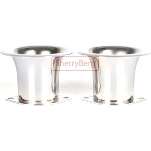 SherryBerg Fajs for Jenvey Throttle Bodies Velocity Stacks Air Horns 60MM 2.36" for 40idf 44idf 48idf IDF 40 DCOE for EMPI/WEBER