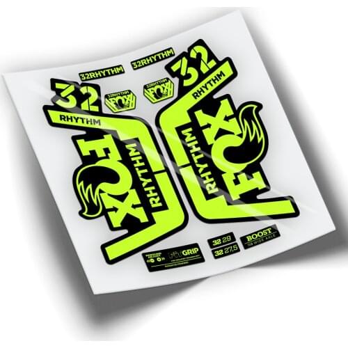 Pegatinas hairpin clip FOX 32 RHYTHM SERIES 2019 WP211 STICKERS