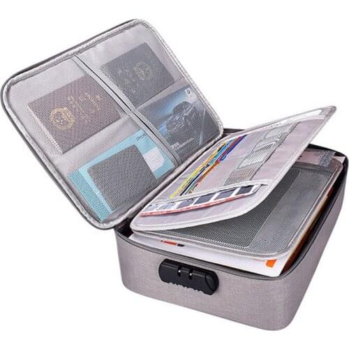 Document Ticket Bag Large Capacity Certificates Files Organizer For Home Travel Important Items