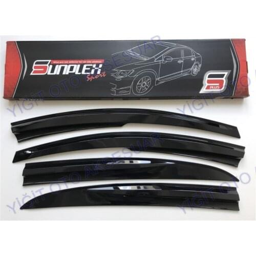 For RENAULT MEGANE 4 Rain Wind Deflector 2016-2018 Sunshade Curtains Car Windshield Auto Accessory Universal Spilitter Mud Flaps