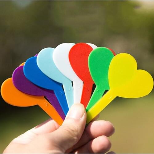 10/20/50/100pcs Garden Plant Tags PVC Plant Lables Plastic Marking Lable for Succulents Plants Markers for Bonsai Plant Name Tag