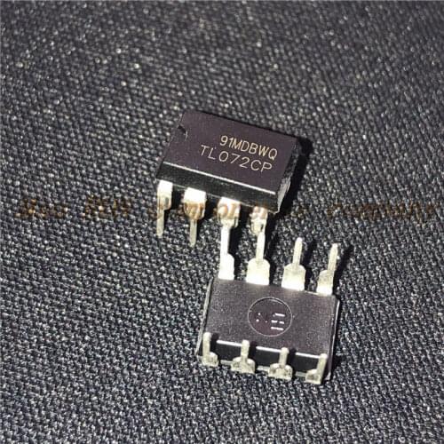 10PCS/LOT TL072CP DIP8 TL072 DIP-8 New original In Stock