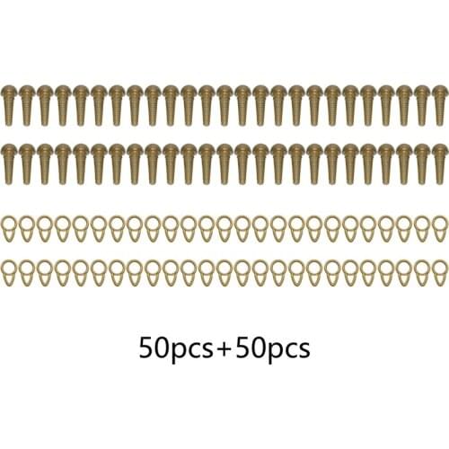 100Pcs Fishing Safety Sleeves Carp Run Rings Safety Lead Clips Fishing Tackle Terminal Fishing Gear Accessories
