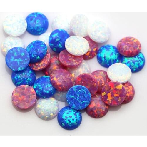 2021 Hot Sale Round Shape 8mm op17 Wholesale Synthetic Opal Beads/Opal Stone