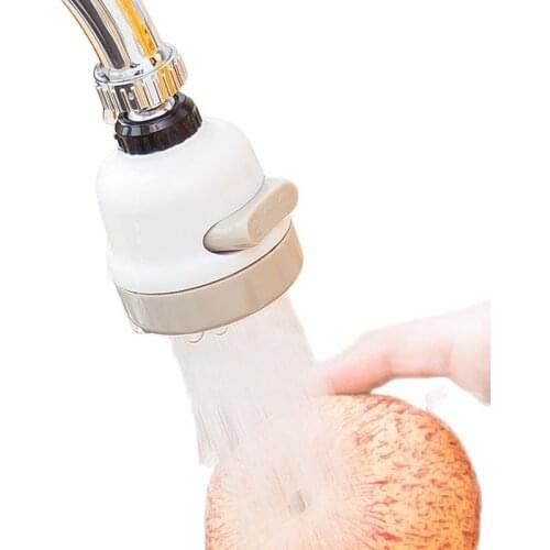 Faucet aerator 3 gears adjust water tap adapter Extension Filter Nozzle 360 flexible Saving Splash proof Kitchen accessories