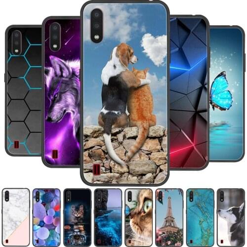 For Samsung Galaxy A01 Case TPU Cover Soft Silicone Phone Case For Samsung A01 Silicon Case GalaxyA01 A 01 A015 5.7inch bumper