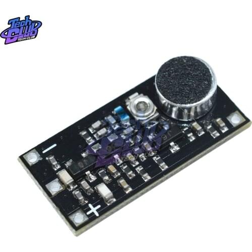 DC 2V 9V 88-115MHz FM Wireless Microphone Surveillance Transmitter Module Board For Arduino Adjustable Capacitor 9mA Voltage