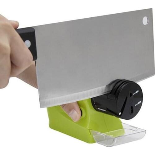 Electric Knife Sharpener Multifunctional Cordless Motorized Knife Blade-Motorized Knife Blade Sharpener Stone Sharpening Tool