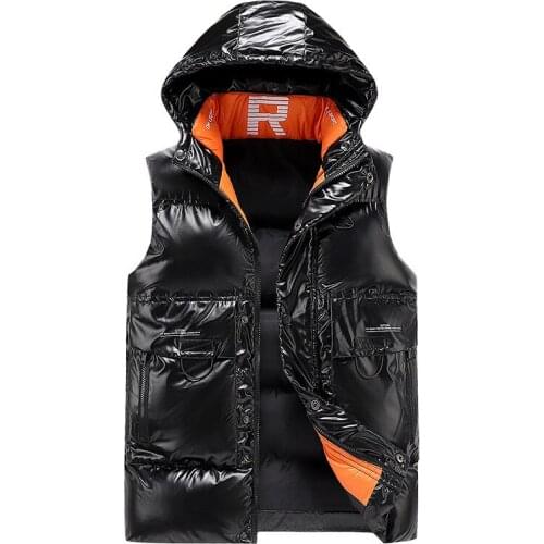 ERENEJIAN Hooded Vests For Men