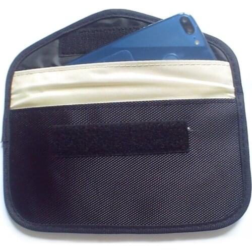 Signal Blocking Bag Cover Signal Blocker Case Faraday Cage Pouch For Keyless Car Keys Shielding Radiation Protection Cell Phone