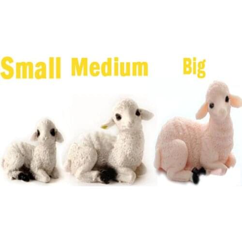Alpaca Sheep Cake Decor Mold Handmade Soap Silicone Mould Plaster 3d Animal Candle Molds Kitchen Baking Cake Tools S0003XY