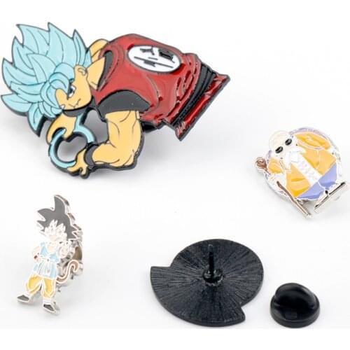 Classic Anime Figure Brooch Cartoon Enamle Pins and Brooches for Women Men Kids Accessories Gift