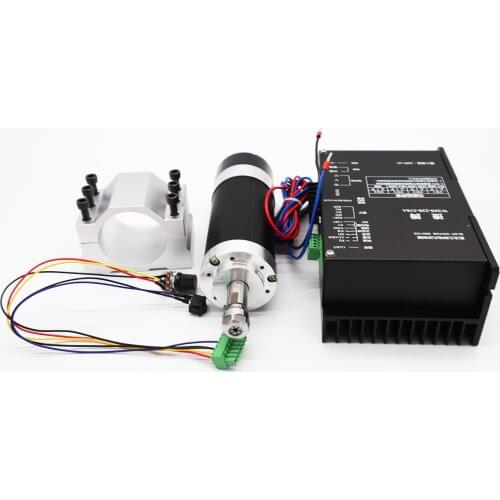 ER11 600W Brushless Spindle Motor Controller 0.6KW High-speed Air-cooled Spindle Kit 220V Drilling Milling Machine CNC Router