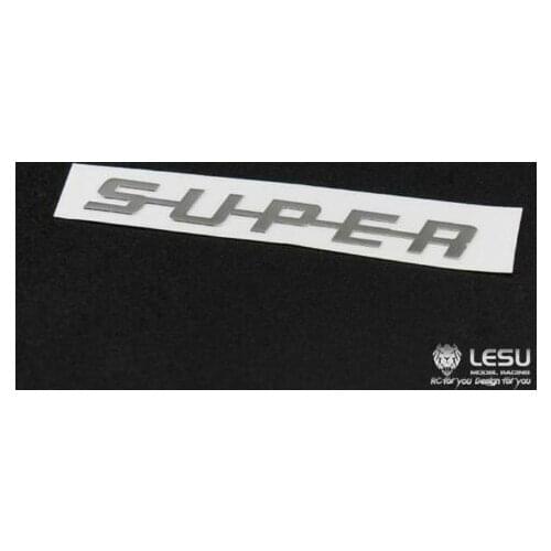LESU Super Sticker 1/14 Tmy DIY RC Sca Tractor Truck Model TH04832