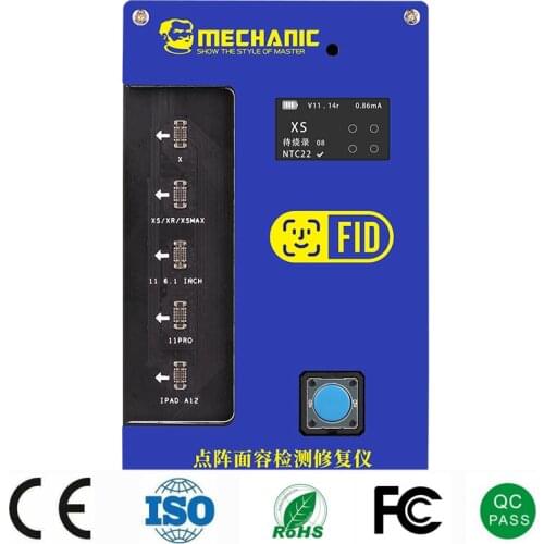 MECHANIC FID Face ID Dot-matrix Repair Tool 3 IN 1 Lattice Detection Tester For iPhone 11 X XS MAX Face ID Read Write Programmer