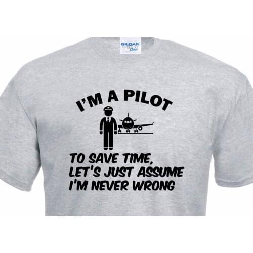 2019 Mens Fashion Color Casual Brand pilot up aircraft airplane airport drone quadcopter model plane fly80s T shirts