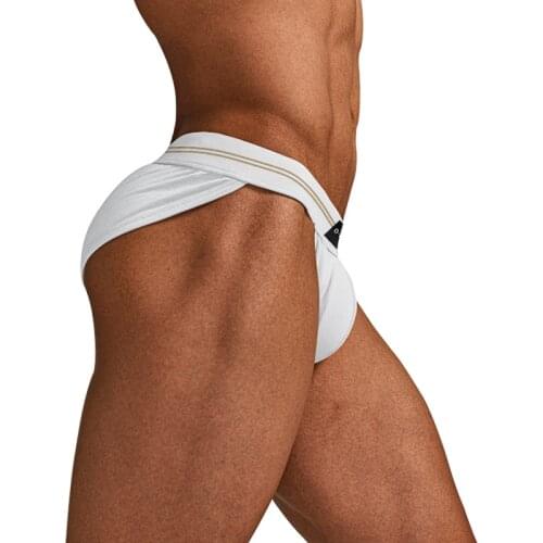 Sexy Man Briefs New Men Underwear Brief Modal Gay Man Slips Underpants High Fork Shorts Mens Panties Sissy Bikini OR6109