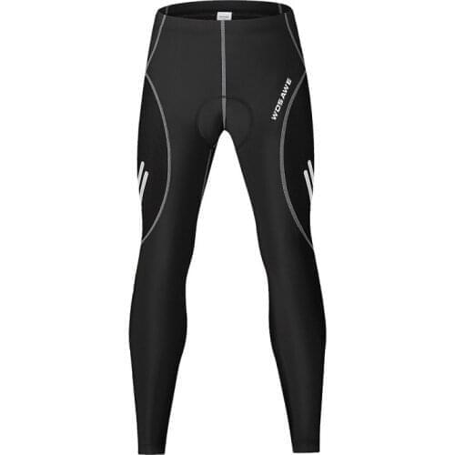 Mens Cycling Pants Breathable and Quick-Drying Trousers Moisture Wicking Anti-Slip Glue Built-In Silicone Sponge Cushion