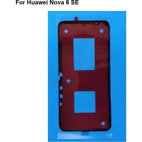 2PCS For Huawei nova 6 SE JNY-AL10 Back Cover Adhesive Rear Back Battery Cover Adhesive Glue Display Sticker Adhesive Glue 6se