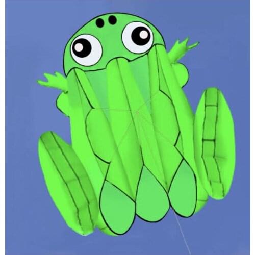 New 3d Frog Software Kite Outdoor toys soft kite Single line kite rainbow big kite outdoor fun inflatable kite windsock pendants