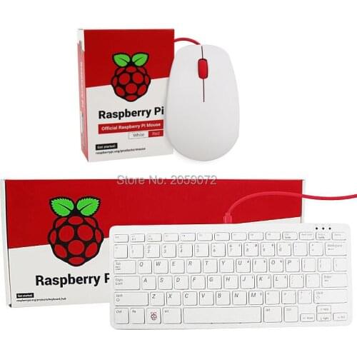Raspberry Pi official keyboard mouse for Raspberry Pi 4B/ 3B+/3B/Zero W