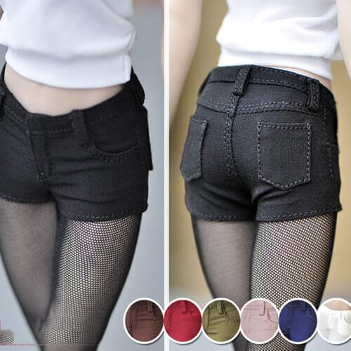 1/6 Scale Sexy Stretch Slim shorts Pants Fit 12inch Female Phicens TBLeague Action Figure Body Hot Pants For Female Body