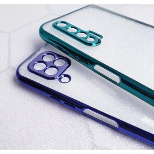 Silicone Phone Case for Huawei Enjoy 10 9 9S 10S P20 P30 Mate 30 20 X Pro Lite Plus Soft TPU Shockproof Plating Clear Cover