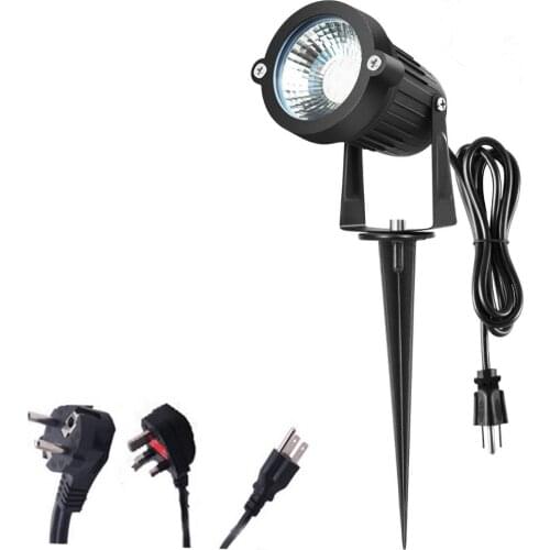 LED Garden Lamps Waterproof Lawn Lighting Flood Lights LED Landscape Spot Light IP65 Lighting AC220V Floodlights Red/Green/Blue