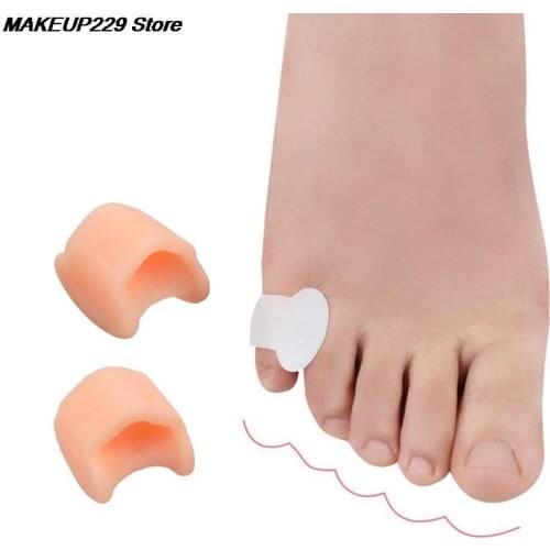 1Pair Toe Separators Toe Silicone Bunion Guard Foot Care Orthopedic Finger Toe Separator Correction Pad Foot Care Tool NEW