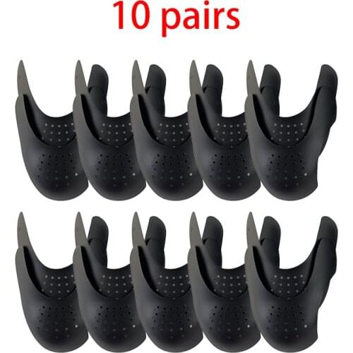 10 Pair Shoes Shield for Sneaker Sport Shoe Head Anti Crease Protector Stretcher Expander Shaper Toe Caps Care Support Wholesale