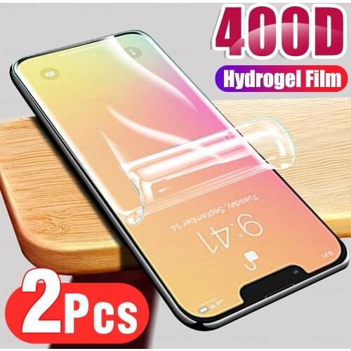 2Pcs HD Full Cover Soft Hydrogel Film For iPhone 13 Phone Screen Protection For APPLE Aifon iPhone13 6.1 Inch 2021 Film Not Glas