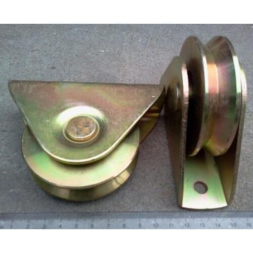 3 inch diameter 78mm,thickness 20mm sliding gate/door roller/pulley/wheel material 45# steel groove v with 1pcs 6203RS 2pcs/lot